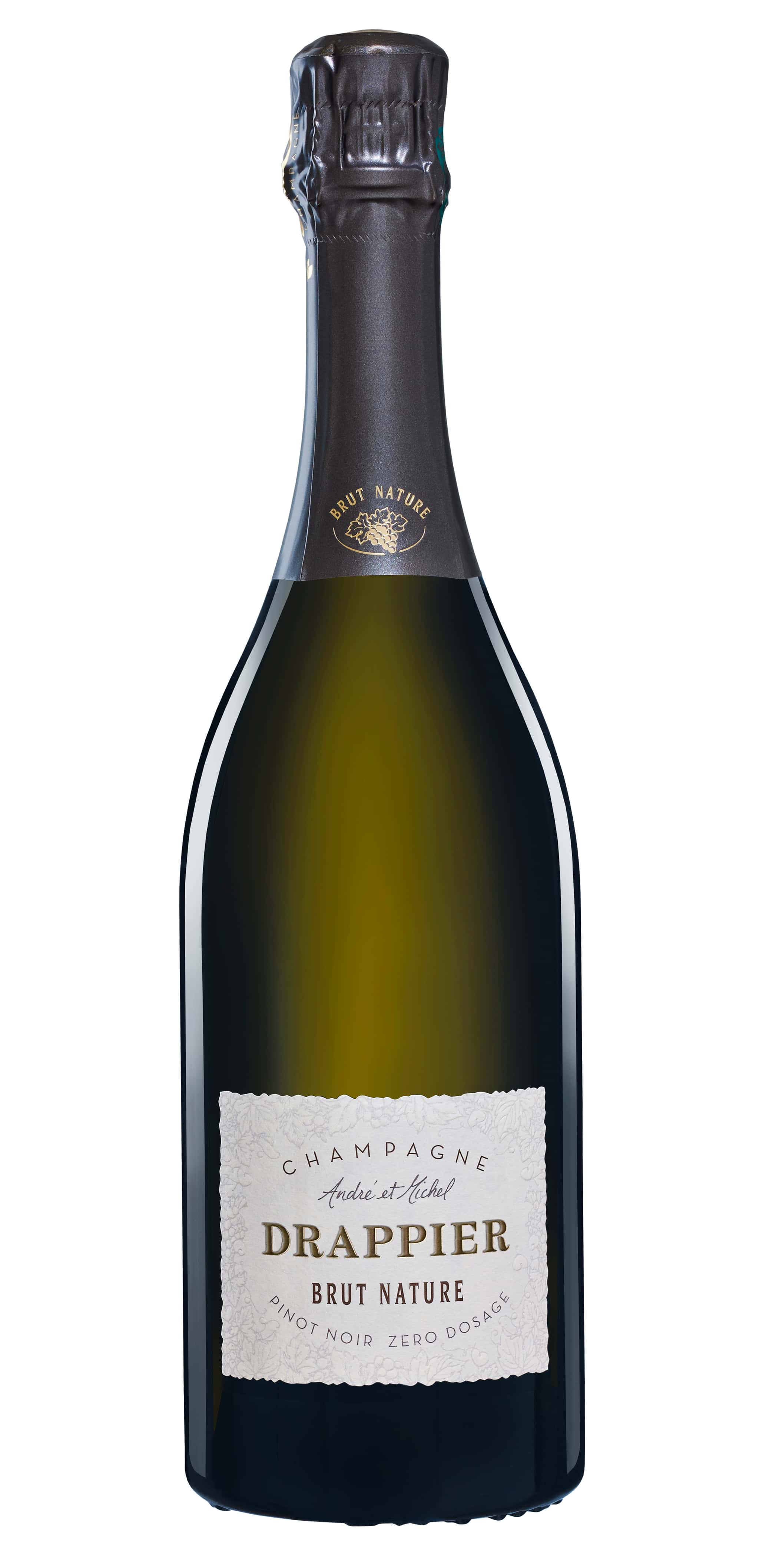 Le Brut Nature sans soufre de Drappier disponible sur Bulles de l'Aube