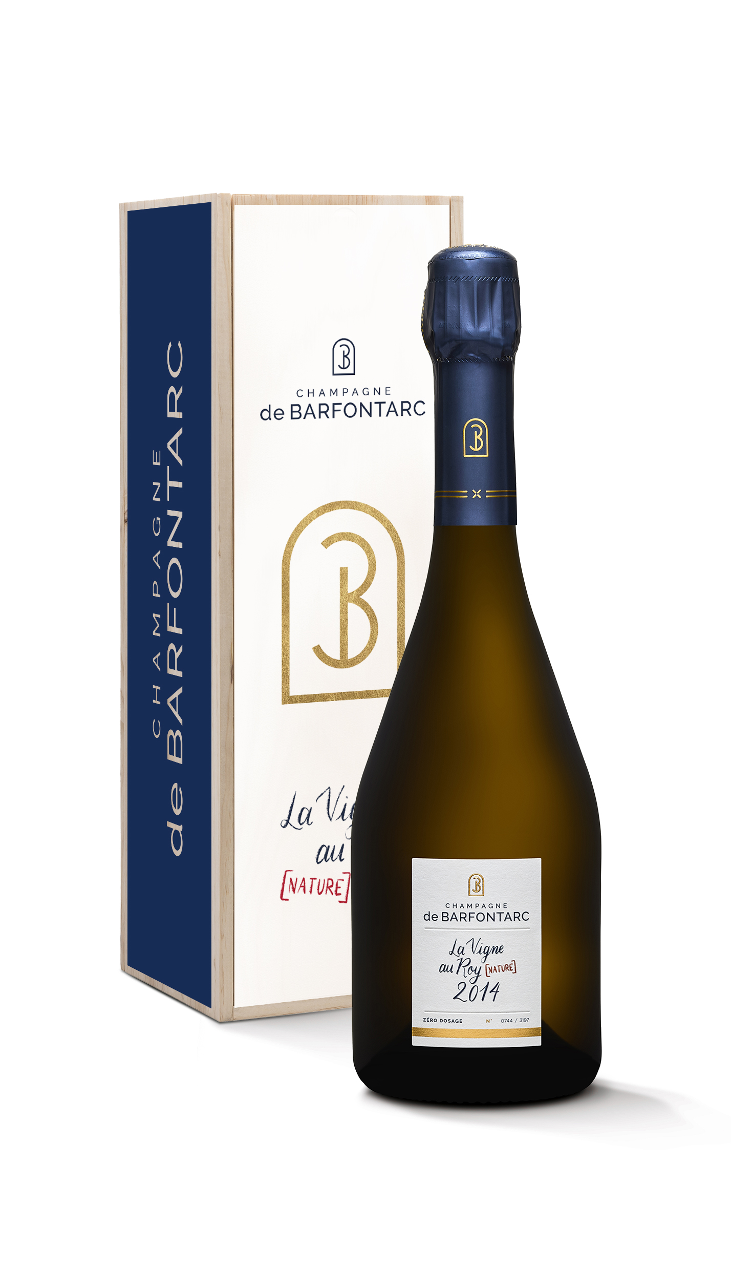 Magnum la Vigne au Roy NATURE Millésime 2014 en caisse bois