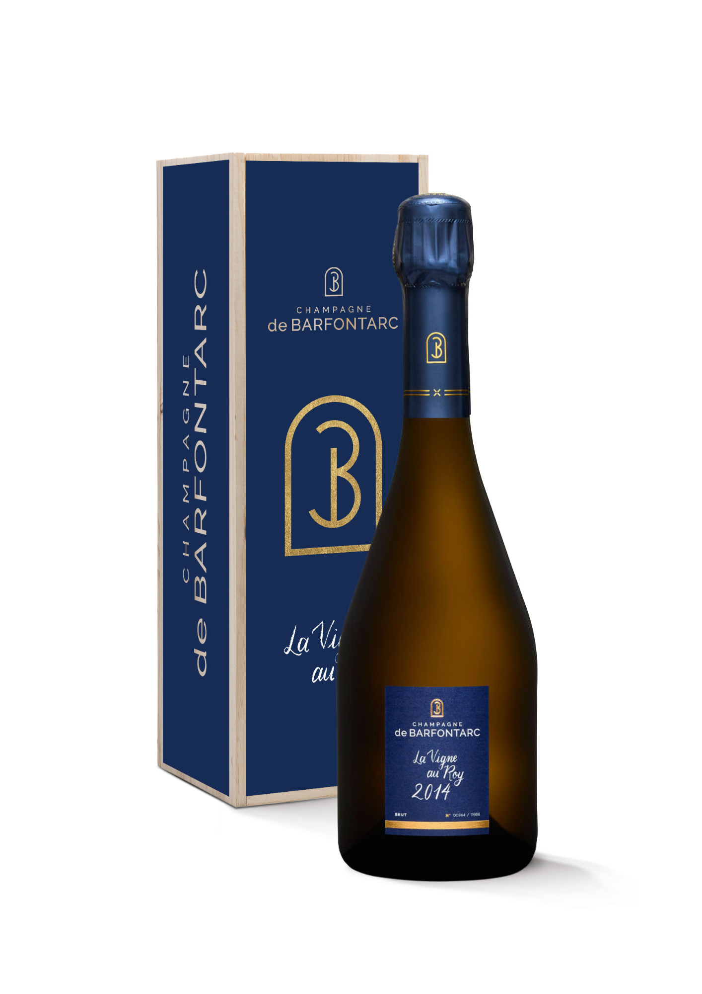 Magnum la Vigne au Roy Millésime 2014 en caisse bois