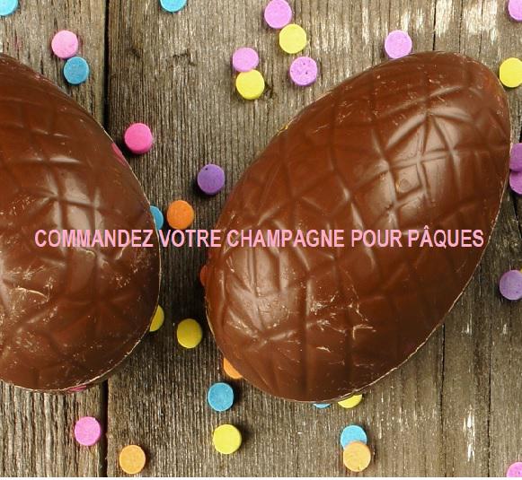 Commandez vite votre champagne pour pâques