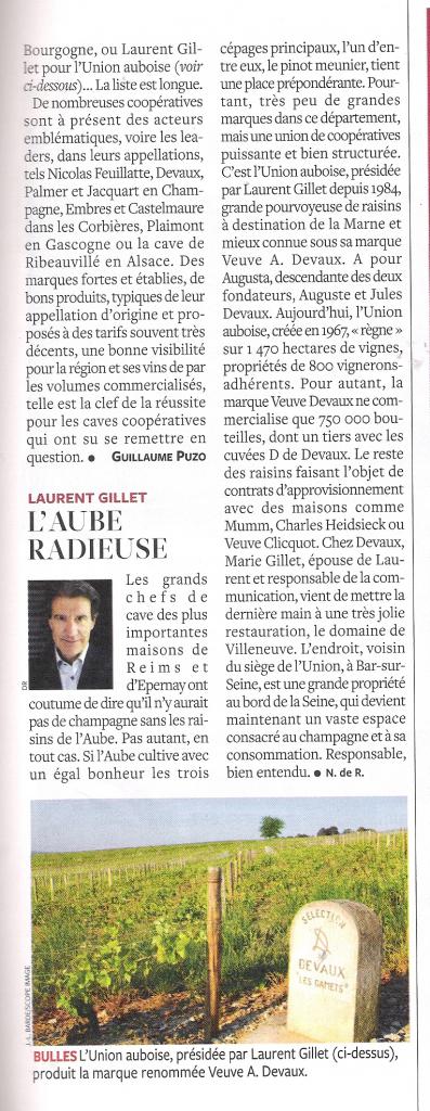 L'AUBE RADIEUSE TITRE L'EXPRESS